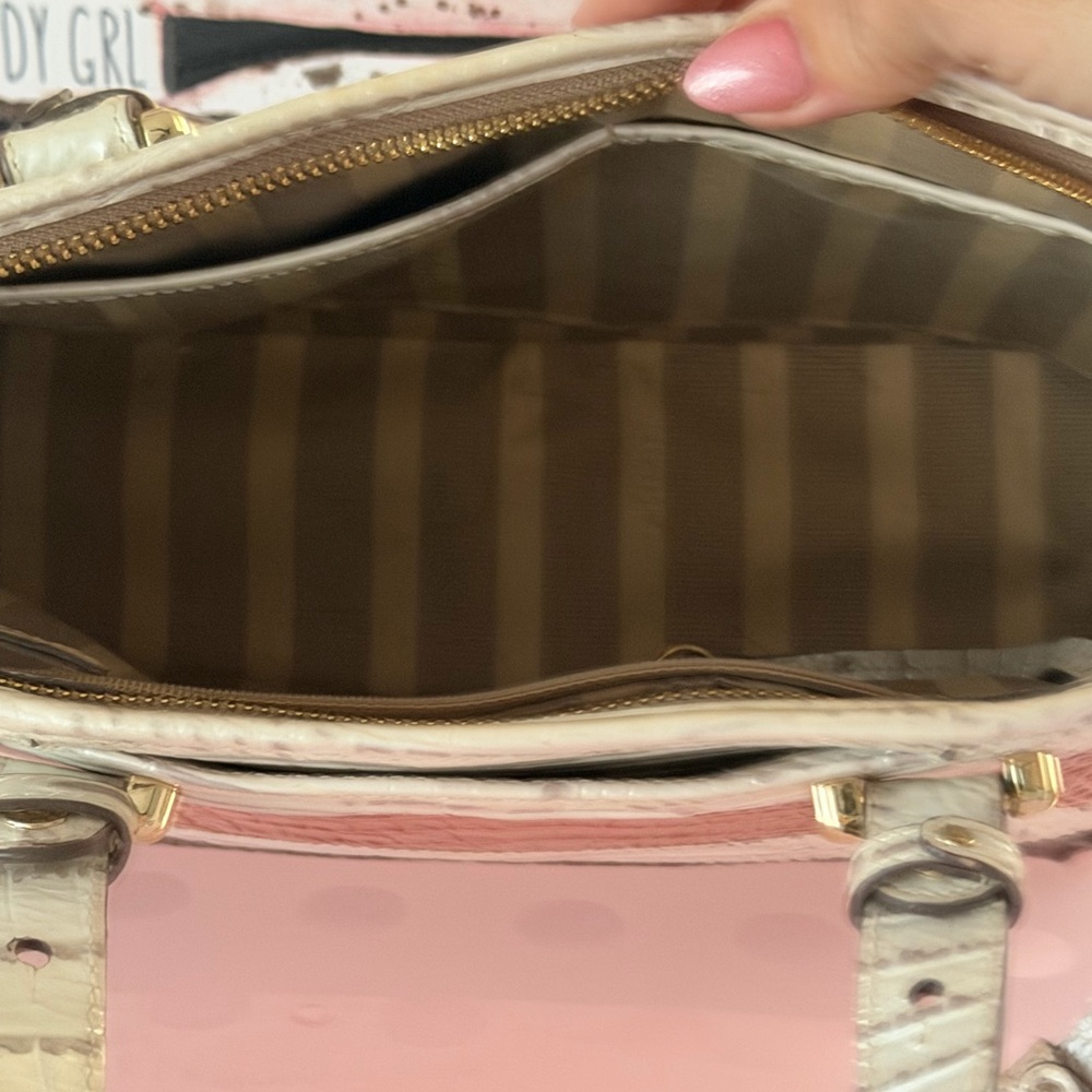 Brahmin Mini Asher in Toasted Macaroon Cassini - Picture 9 of 11